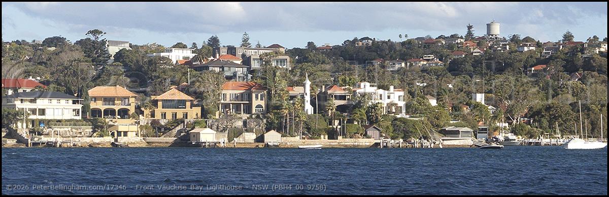 Peter Bellingham Photography Front Vaucluse Bay Lighthouse - NSW (PBH4 00 9758)